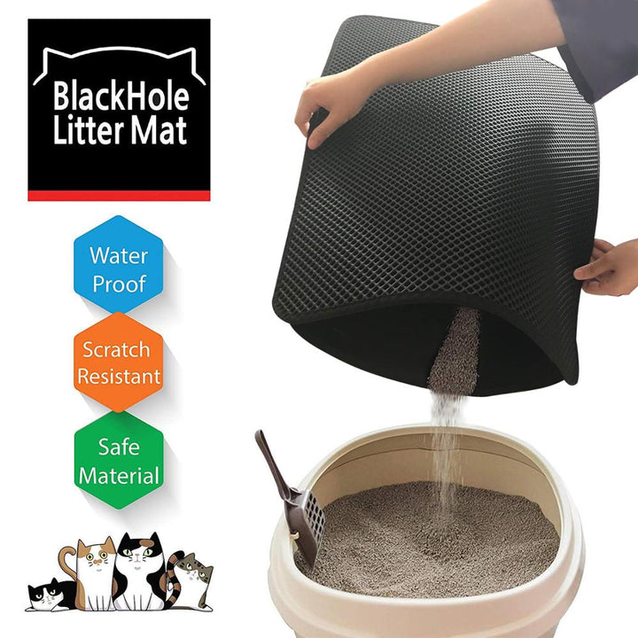 Waterproof and Non-slip Cat Litter Mat
