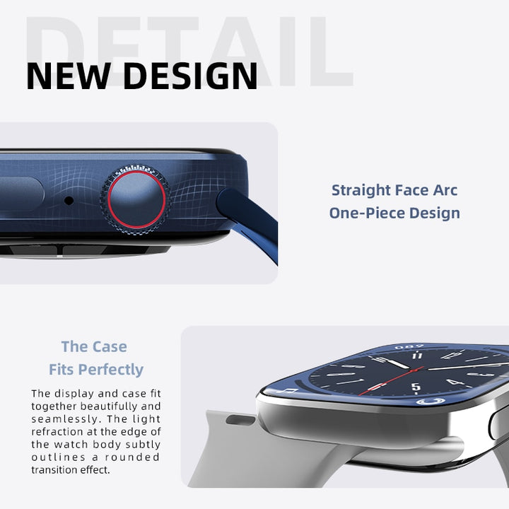 NFC Right Angle Design Bluetooth Smartwatch
