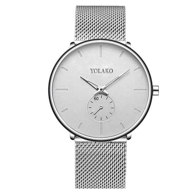Stainless Mesh Band Watch