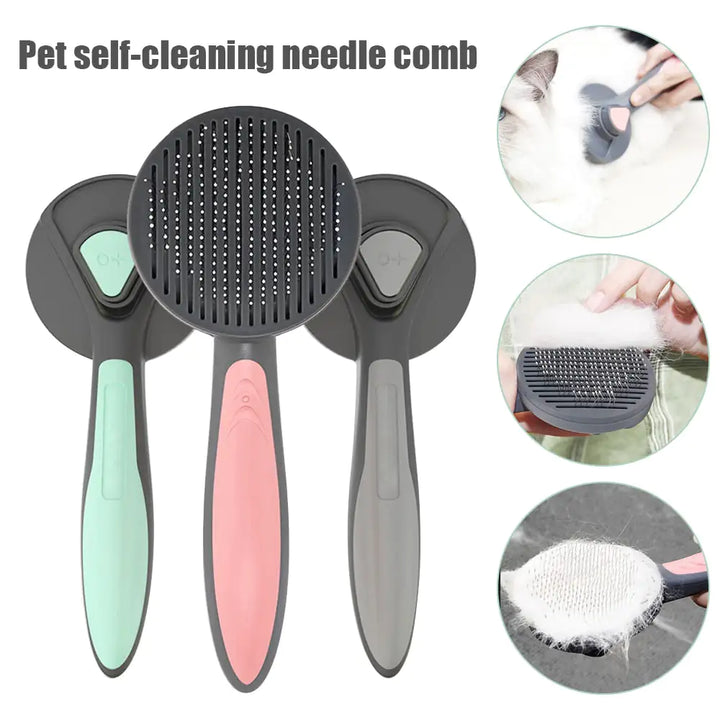 Self Cleaning Grooming Pet Brush