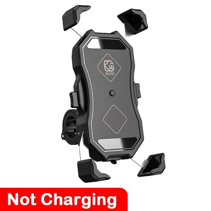 Motorcycle/Bike Phone Holder with Wireless Fast Charging